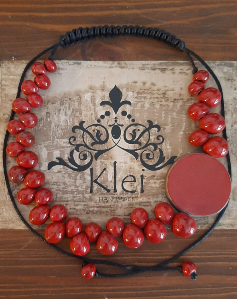 Piatto Cuore Rosso cm 10×10 – Klei Vinci